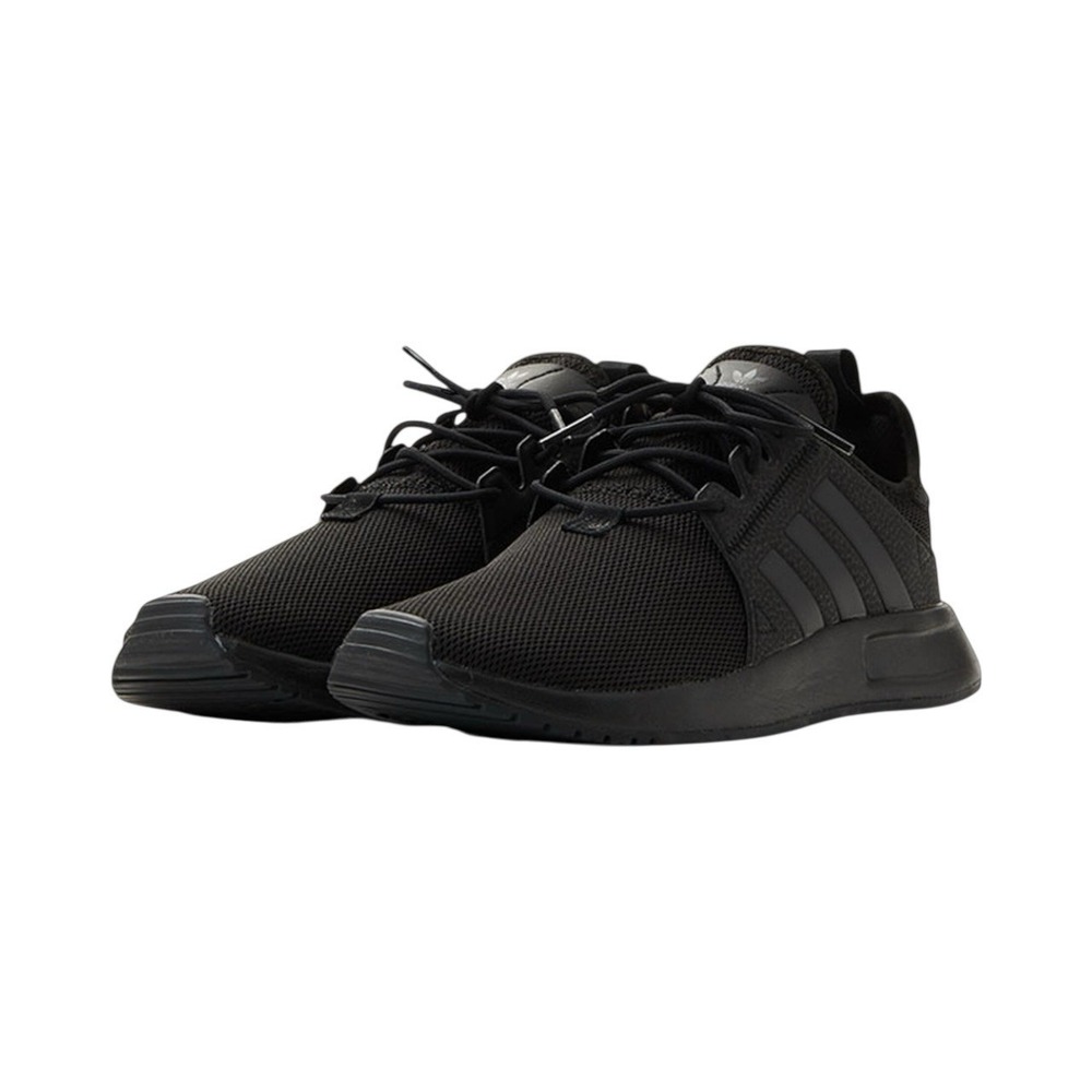 Adidas Boy's Black XPLR‎ Lace Up Slip On Sneakers Size 5